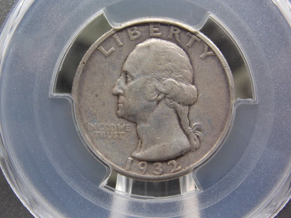 1932 "S" Washington SILVER Quarter 25c PCGS XF45 #880 **KEY DATE** ECC&C, Inc. - Image 1 of 4