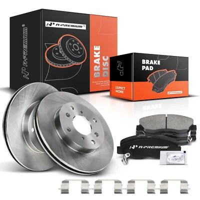 Disc Brake Rotors & Brake Pads Front for Honda Accord 1998-2002 Acura CL L4 2.3L - Image 1 of 4
