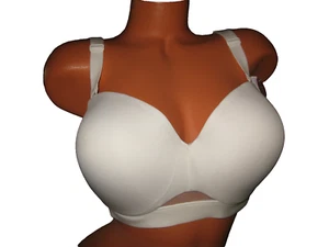 Cacique Bra Multi Way Strapless Lightweight 36DDD White Lightly Lined - Picture 1 of 7