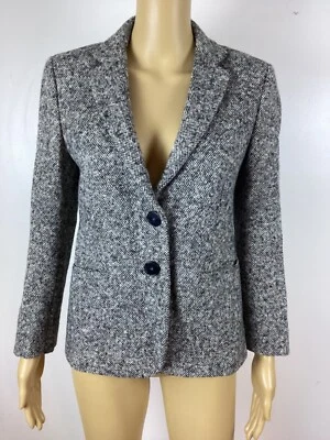 Blazer de lana de tweed gris Zanella 4 NNT Foto 1 de 4