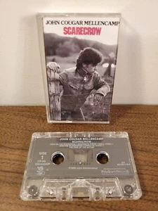 John Cougar Mellencamp Scarecrow Cassette tape - Picture 1 of 2