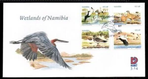 NAMIBIA 1998 Wetlands of Namibia First Day Cover - Picture 1 of 1