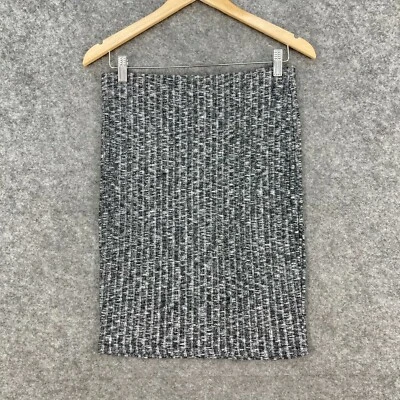 Falda Forever 21 Mujer Talla L Grande Gris Acanalada Cintura Elástica Bodycon 22126 Foto 1 de 4