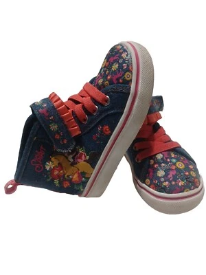  Tenis Spirit Untamed Riding Niñas Zapatos Atléticos Parte Superior Alta Talla 8 Denim Foto 1 de 4