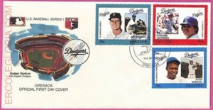 ag1591 - GRENADA - Postal History - FDC COVER - 1988 BASEBALL - Picture 1 of 1