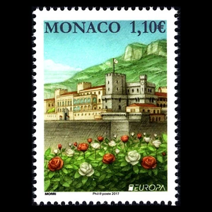 Monaco 2017 - EUROPA Stamps - Palaces and Castles - Sc 2885 MNH - Picture 1 of 2