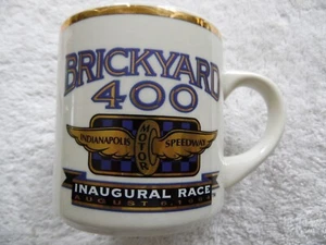 Vintage Brickyard 400 Inaugural Race Coffee Mug Cup August 6 1994 Nascar Racing - Picture 1 of 2