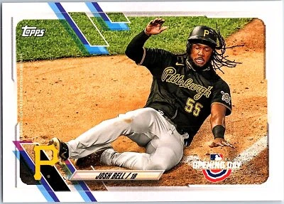 Josh Bell 2021 Topps Opening Day #32 Pittsburgh Pirates - Image 1 of 2