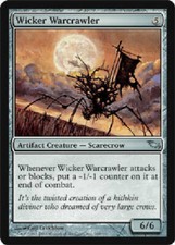 WICKER WARCRAWLER Shadowmoor MTG Magic the Gathering Cards DJMagic