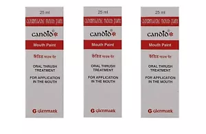 Candid Mouth Paint For Oral Thrush Treatment 25 ml - Pack of 6 - Picture 1 of 4
