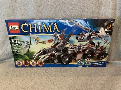 ✰ LEGO LEGENDS of CHIMA ✰ WORRIZ’S COMBAT LAIR #70009 ✰ - Image 1 of 4