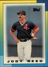1990 Topps Mini Leaders Baseball Card #6 Jody Reed