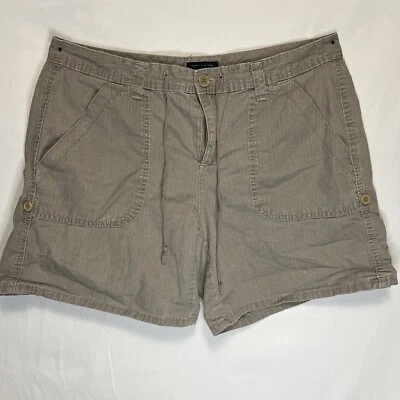Tommy Hilfiger Women's Shorts Size 12 Light Brown Outdoor Hiking Adjustable - Image 1 of 4