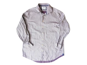 ✺Near New✺ CHARLES TYRWHITT Button-Up Long-Sleeve Men's Dress Shirt - SIZE LARGE - Bild 1 von 7