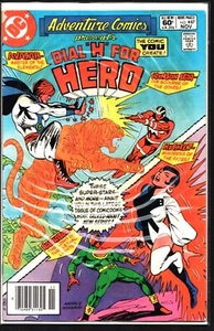 DC Comics-Adventure Comics #487 Dial H For Hero comic book - Imagen 1 de 1