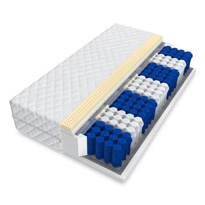 Matratze 160x200 Taschenfederkern Latex Kaltschaum 7 Zonen H2 H3 BOLONIA 18 cm - Bild 1 von 11