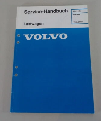 Manual De Taller Volvo Camión Transmisión T700 / ST700 De 1991 - Imagen 1 de 2