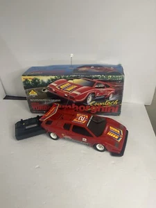 Vtg Radio Shack Turbo Lamborghini Countach Red toy RC Car 60 - 4074A Controlled - Picture 1 of 3