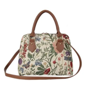 Bolso Convertible Signare Tapiz Mañana Jardín Floral Asa Superior para Mujer - Imagen 1 de 9