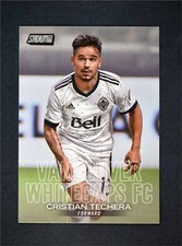 2018 Topps Stadium Club MLS Base #12 Cristian Techera - Vancouver Whitecaps FC