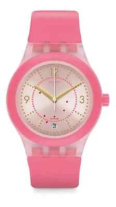 SWATCH SISTEM CALI Women Wristwatch - SUTP401 - Pink - NWT - Picture 1 of 3