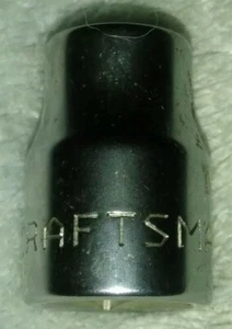 CRAFTSMAN 3/8" SAE 12 POINT 3/8" DRIVE =V= SOCKET NEW - Picture 1 of 3