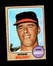 10158* 1968 Topps # 347 George Brunet Ex-Mt