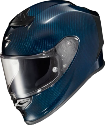 *ENVÍO GRATUITO* CASCO COMPLETO SCORPION EXO-R1 AIR AZUL CARBONO ELIGE TU TALLA Foto 1 de 4