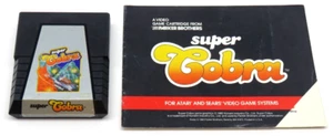 Super Cobra (Atari 2600, 1983) By Parker Brothers (Cartridge & Manual) NTSC - Picture 1 of 10