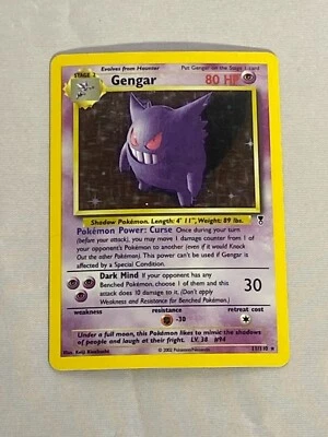 Pokemon Gengar Legendary Collection 11/110 - Image 1 of 2