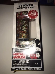 Disneys Mickey Mouse Sticker Activity Set 200+ stickers - Picture 1 of 3