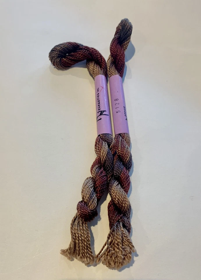 Perle Cotton #5 Needle Necessities 20 yds/1 Skein #5128 Browns (variegated) - Image 1 of 1