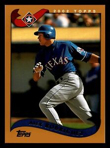 Topps Alex Rodriguez 2002 Season Baseball Sports Trading Cards 