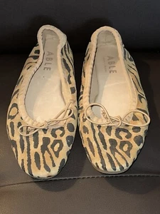 🥿 Ballerina Wildleder Leder Flats Slipper Schuhe Local + Global ABLE 6 🩰 - Bild 1 von 9
