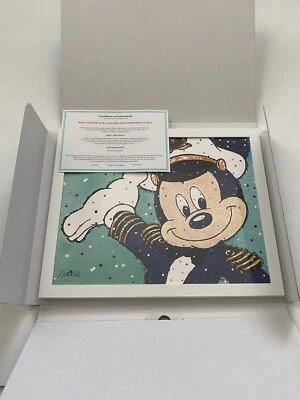 Impresión litográfica enmarcada Capitán Mickey 25 aniversario Disney Cruise Line (DCL) Foto 1 de 4