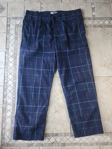 Men's Goodfellow Plaid Fleece Pajama Pants New Size XL - Picture 1 of 3