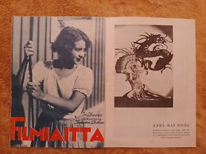 IRIS KNAPE Cover 1931 Anna MAY WONG Elissa LANDI Charles ROGERS Mickey MOUSE