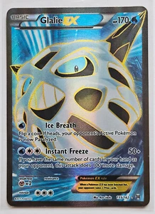 GLALIE EX 155/162 BREAKthrough Pokemon card - Ultra Rare Full Art LP - Picture 1 of 4