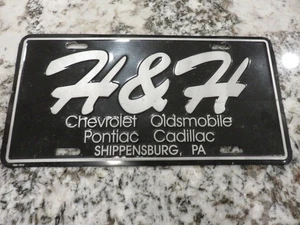 H&H Chevrolet Olds Cadillac Pontiac concesionario refuerzo matrícula Shippensburg PA - Imagen 1 de 2