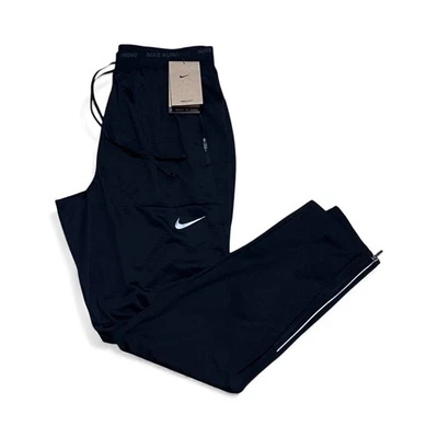 Nike Phenom Hombres Dri-Fit Tejido Tejido Pantalones para Correr Talla Pequeña Negro DQ4740-010 NUEVO Foto 1 de 4
