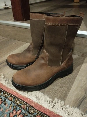 Romika Herren Lederschuhe 42 Boots Winterstiefel gefüttert mit Fell - Bild 1 von 4