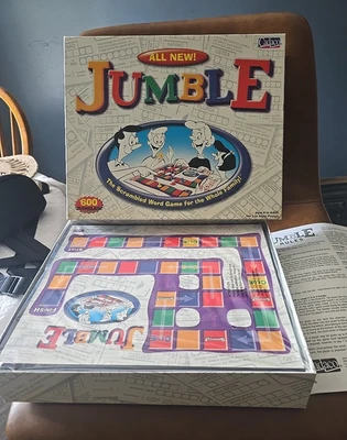 Vintage 2001 Jumble The Scrambled Word Game For The Whole Family Word Game - Image 1 of 4