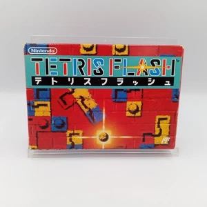 Tetris Flash Boxed With Manual FC NES Nintendo Japanese Import Tested - Picture 1 of 8