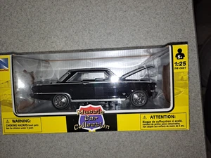 Diecast Car 1964 Chevy Nova SS NewRay 1/25th NIB Black Chevy II - Picture 1 of 3