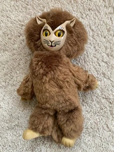 Peluche gatto marrone vintage 1983 FAVOLOSI FELINI 8" fenice giocattoli - Foto 1 di 10