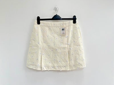 Minifalda Sister Jane Dream prado tweed crema marfil Reino Unido 12 - nueva con etiquetas £95 Foto 1 de 4