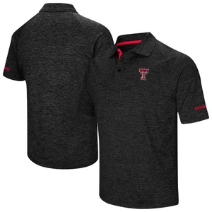 Columpio de plumón grande y alto para hombre Colisseum Heather negro Texas Tech Red Raiders - Imagen 1 de 3