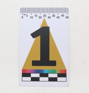 photomakrographische Farbskala - Taschenkarte - Bild 1 von 1