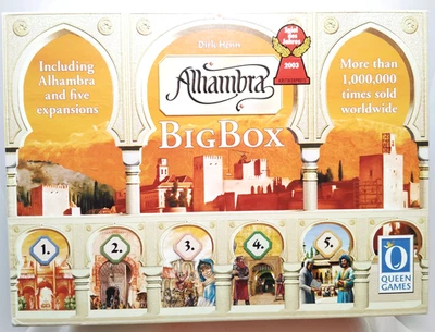 Juego de Mesa Alhambra Big Box con Expansiones Juegos Reina Faltan 2 Piezas Foto 1 de 4