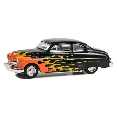 1/64 1949 Mercury Eight Coupé 2 Porte, Nero Con Fiamme Hobby Esclusivo GLT30435 - Immagine 1 di 4